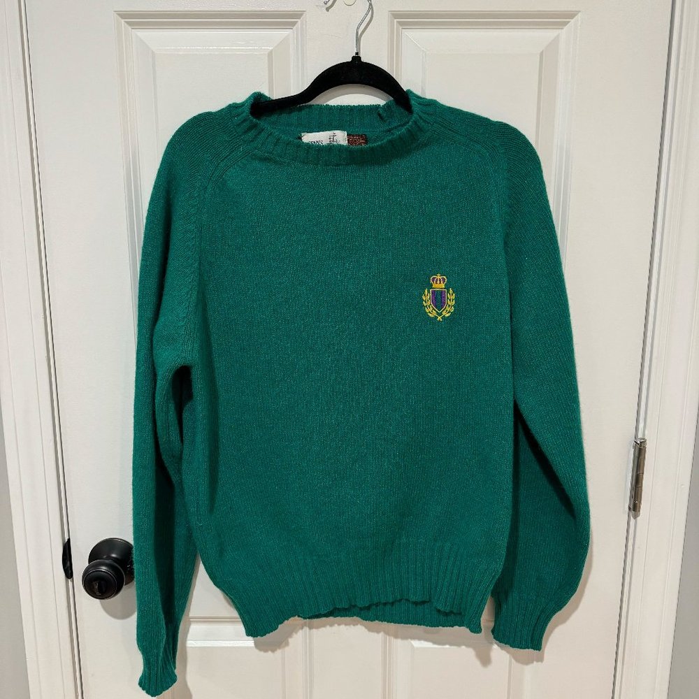 Vintage Penn's Landing‎ Wool Blend Crewneck Sweater - Size Medium